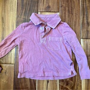 Vineyard Vines Kids Polo in Soft Pink